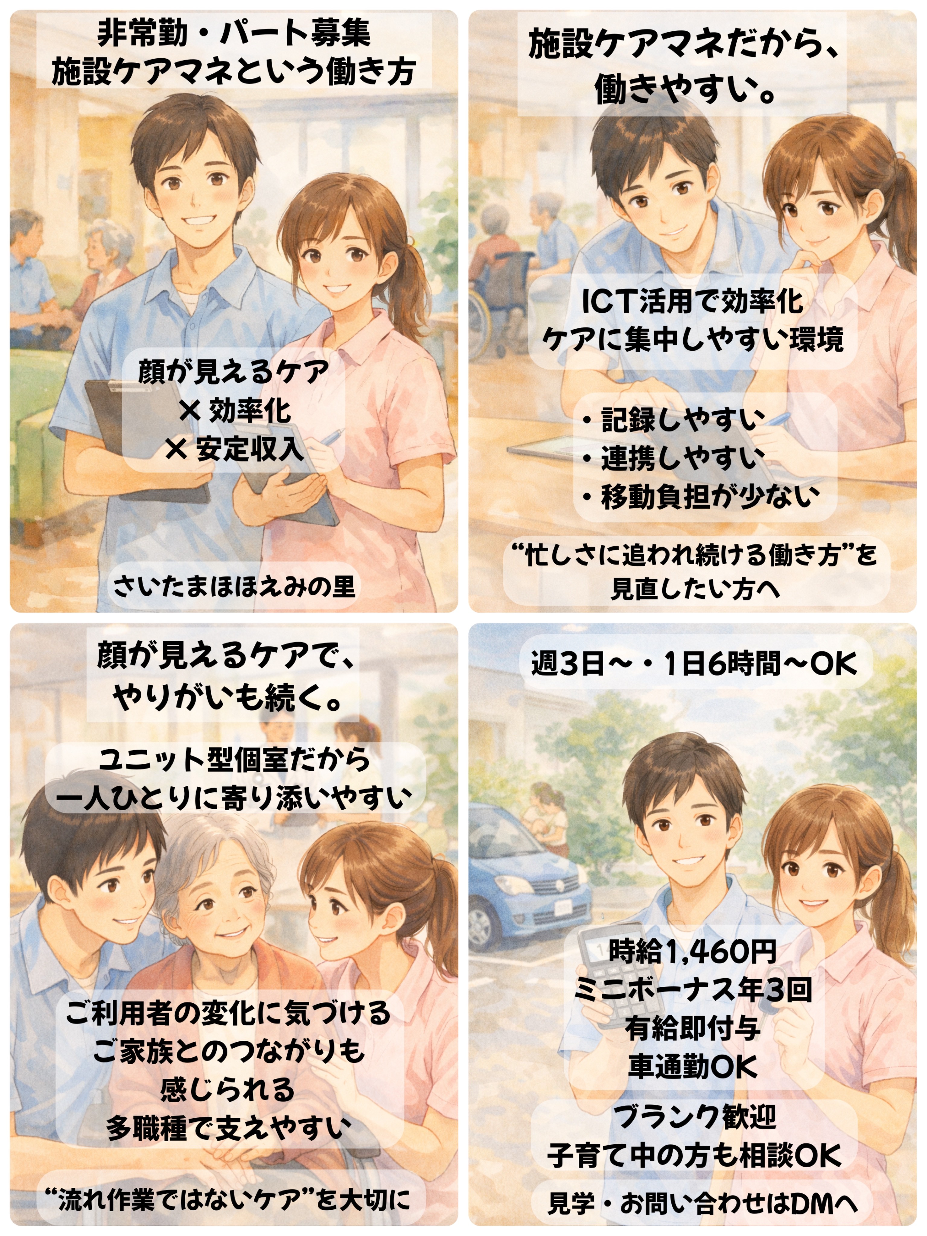 ケアマネ大募集中！