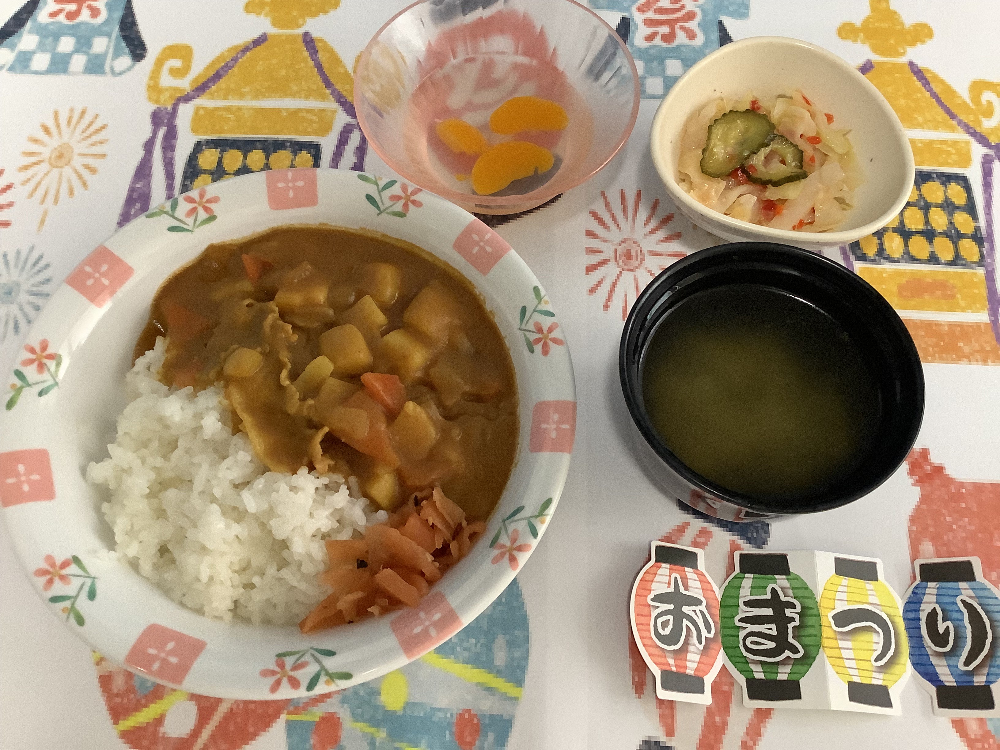 本館納涼祭リクエスト行事食