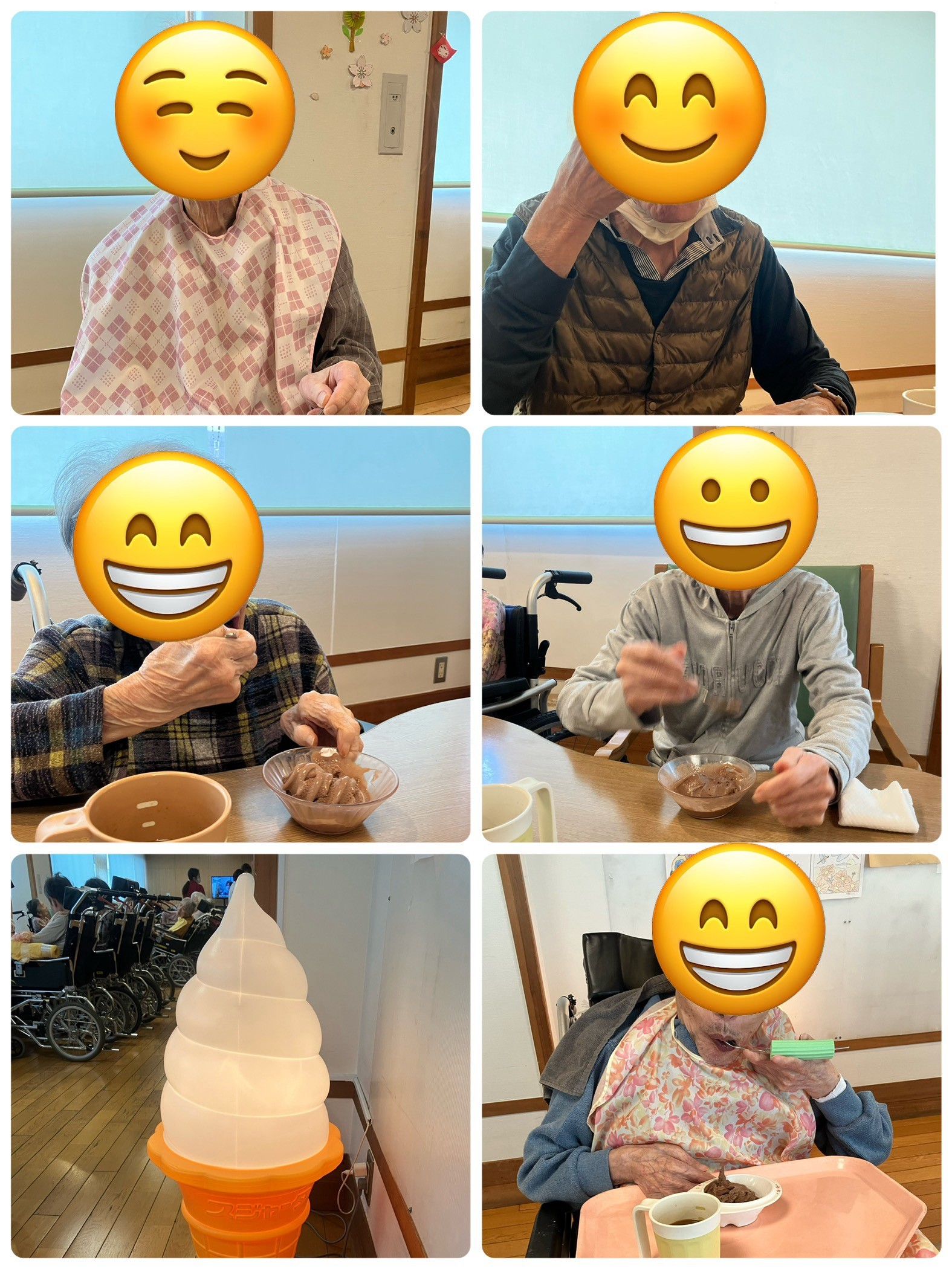 0810アイスクリーム喫茶②。