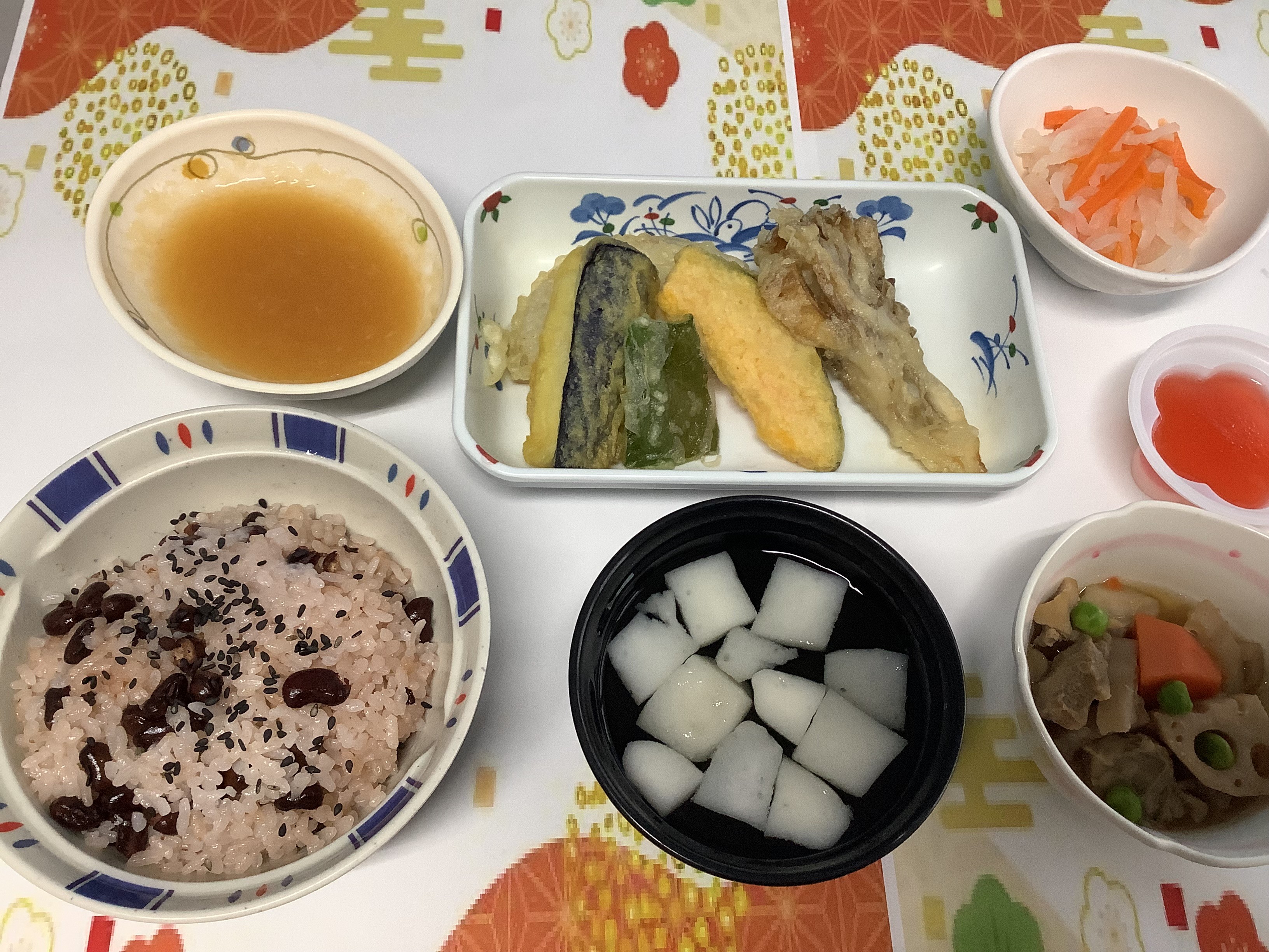 敬老の日行事食